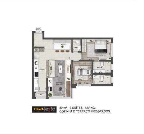 Imagem Imóvel com 2 Quartos à Venda, 70 m² em Brooklin Paulista - São Paulo Imagem Imóvel com 2 Quartos à Venda, 70 m² em Brooklin Paulista - São Paulo