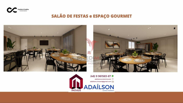 Imagem Apartamento com 2 Quartos à Venda, 58 m² em Jardim Janaína - Biguaçu Imagem Apartamento com 2 Quartos à Venda, 58 m² em Jardim Janaína - Biguaçu