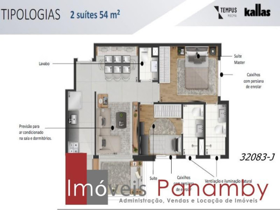 Imagem Apartamento com 2 Quartos à Venda, 52 m² em Indianópolis - São Paulo