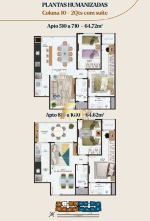Imagem Imóvel com 3 Quartos à Venda, 82 m² em Jardim Camburi - Vitória Imagem Imóvel com 3 Quartos à Venda, 82 m² em Jardim Camburi - Vitória
