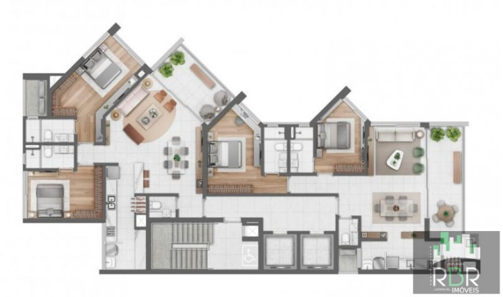 Imagem Apartamento com 2 Quartos à Venda, 94 m² em Torres