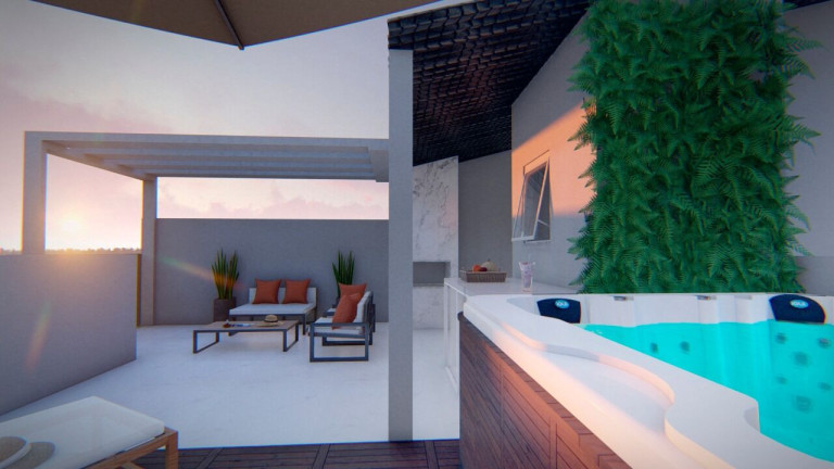 Imagem Cobertura com 2 Quartos à Venda, 95 m² em Campestre - Santo André Imagem Cobertura com 2 Quartos à Venda, 95 m² em Campestre - Santo André