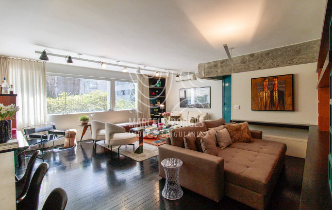 Apartamento com 2 Quartos à Venda, 100 m² em Cerqueira César - São Paulo