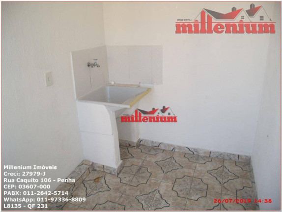 Imagem Casa com 1 Quarto para Alugar, 25 m² em Parque Boturussu - São Paulo