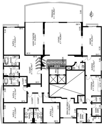 Imagem Apartamento com 4 Quartos à Venda, 360 m² em Vila Nova Conceição - São Paulo