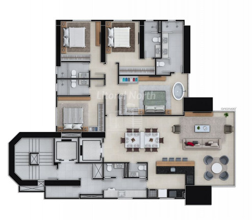 Imagem Apartamento com 4 Quartos à Venda, 167 m² em Centro - Balneário Camboriú Imagem Apartamento com 4 Quartos à Venda, 167 m² em Centro - Balneário Camboriú