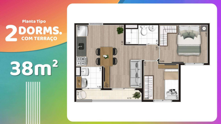 Imagem Apartamento com 2 Quartos à Venda, 38 m² em Pedreira - São Paulo