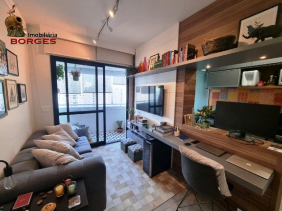 Imagem Apartamento com 1 Quarto à Venda, 37 m² em Brooklin - São Paulo