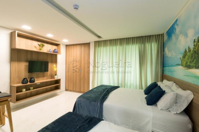 Imagem Flat com 1 Quarto à Venda, 35 m² em Muro Alto - Ipojuca