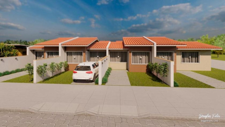 Casa com 3 Quartos à Venda, 90 m² em Praia Azul - Passo De Torres