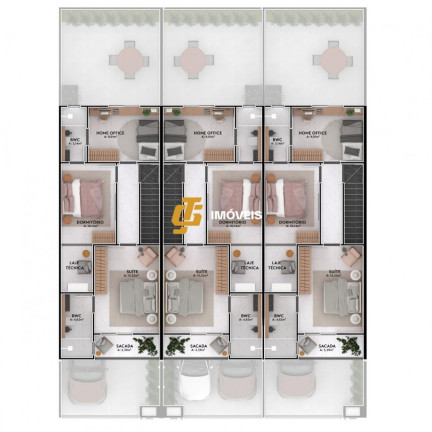 Imagem Sobrado com 3 Quartos à Venda, 101 m² em Areias - Camboriú