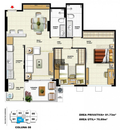 Imagem Apartamento com 2 Quartos à Venda, 83 m² em Santa Rosa - Niterói