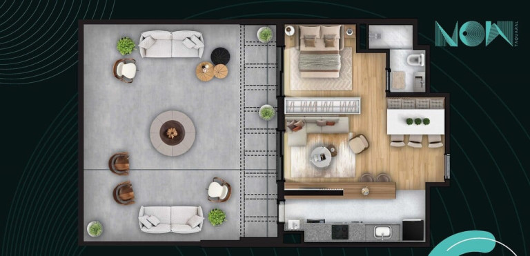 Imagem Imóvel com 1 Quarto à Venda, 45 m² em Taquaral - Campinas Imagem Imóvel com 1 Quarto à Venda, 45 m² em Taquaral - Campinas