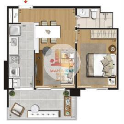 Imagem Apartamento com 2 Quartos à Venda, 87 m² em José Menino - Santos Imagem Apartamento com 2 Quartos à Venda, 87 m² em José Menino - Santos