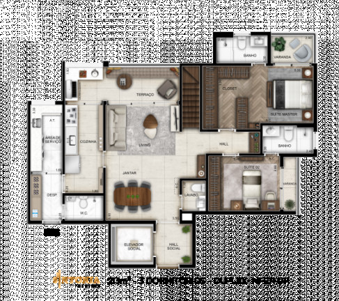 Imagem Apartamento com 3 Quartos à Venda, 106 m² em Perdizes - São Paulo