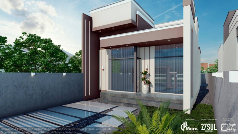 Imagem Casa com 3 Quartos à Venda, 82 m² em Dom Geraldo - Tijucas
