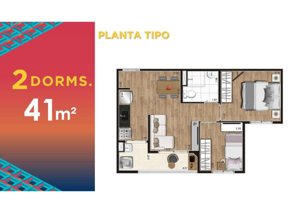 Imagem Apartamento à Venda, 41 m² em Vila São João - Guarulhos Imagem Apartamento à Venda, 41 m² em Vila São João - Guarulhos