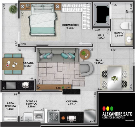Imagem Apartamento com 1 Quarto à Venda, 48 m² em Boqueirão - Praia Grande Imagem Apartamento com 1 Quarto à Venda, 48 m² em Boqueirão - Praia Grande