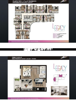 Imagem Apartamento com 2 Quartos à Venda, 46 m² em Centro - Pinhais