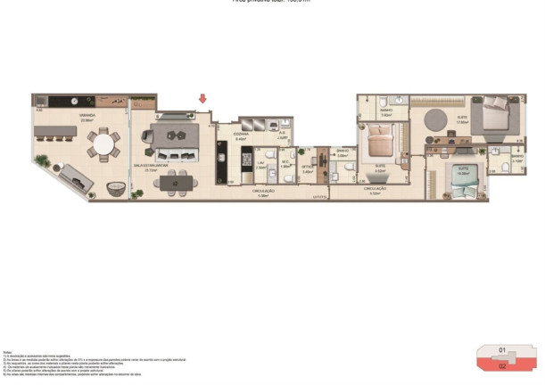 Imagem Imóvel com 3 Quartos à Venda, 137 m² em Barra Da Tijuca - Rio De Janeiro