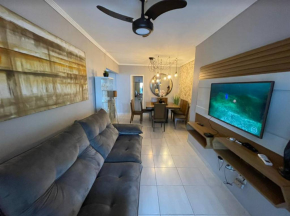 Apartamento com 3 Quartos à Venda, 101 m² em Ocian - Praia Grande