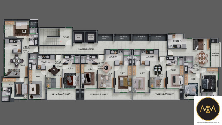 Imagem Flat com 2 Quartos à Venda, 34 m² em Jardim Oceania - João Pessoa Imagem Flat com 2 Quartos à Venda, 34 m² em Jardim Oceania - João Pessoa