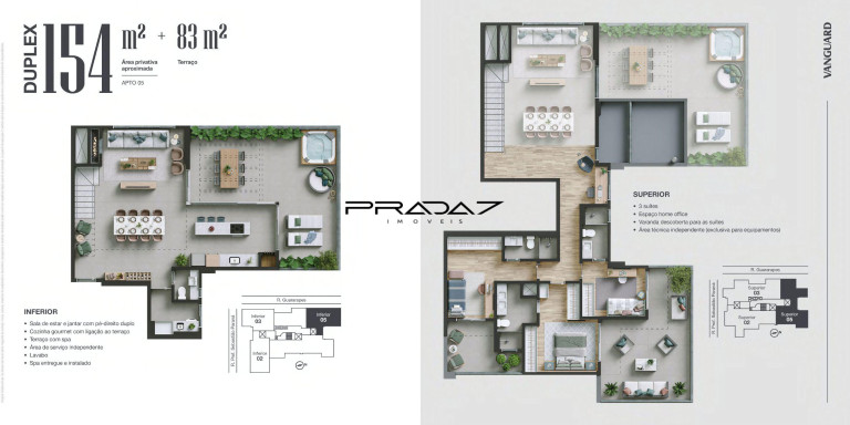 Imagem Imóvel com 3 Quartos à Venda, 20 m² em Vila Izabel - Curitiba