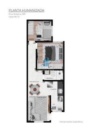 Imagem Apartamento com 2 Quartos à Venda, 35 m² em Parada Xv De Novembro - São Paulo