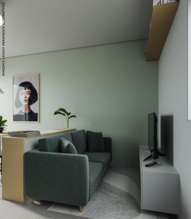 Imagem Imóvel com 1 Quarto à Venda, 30 m² em Campo Belo - São Paulo Imagem Imóvel com 1 Quarto à Venda, 30 m² em Campo Belo - São Paulo