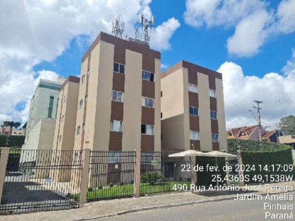 Apartamento com 3 Quartos à Venda, 51 m² em Jardim Amelia - Pinhais