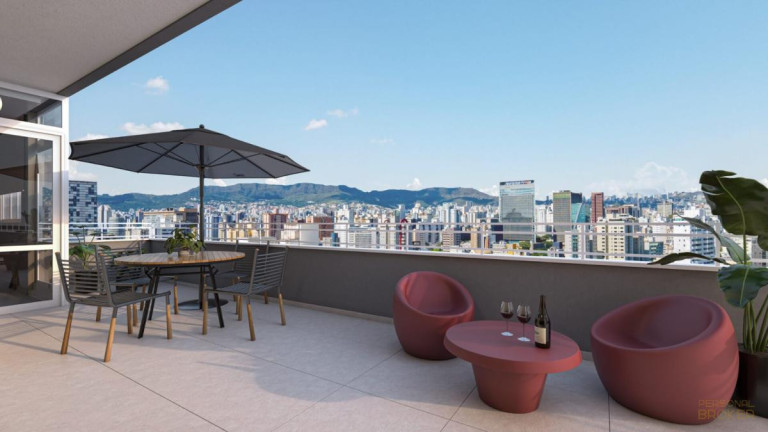 Cobertura com 1 Quarto à Venda, 84 m² em Barro Preto - Belo Horizonte