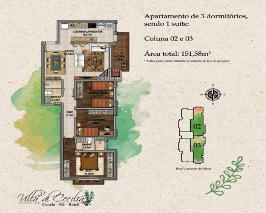 Imagem Imóvel com 2 Quartos à Venda, 78 m² em Centro - Canela