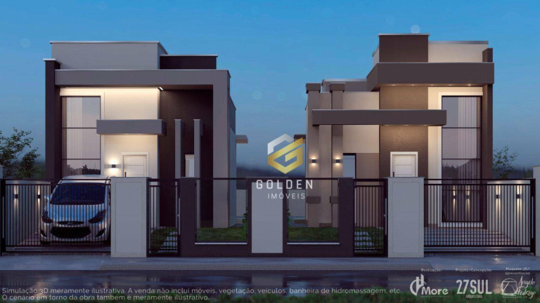 Imagem Casa com 3 Quartos à Venda, 91 m² em Xv De Novembro - Tijucas