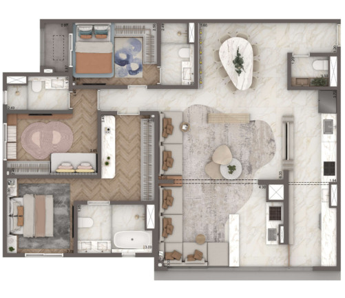 Imagem Imóvel com 3 Quartos à Venda, 127 m² em Brooklin Paulista - São Paulo Imagem Imóvel com 3 Quartos à Venda, 127 m² em Brooklin Paulista - São Paulo