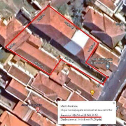 Terreno à Venda, 836 m² em Centro - Mogi Mirim