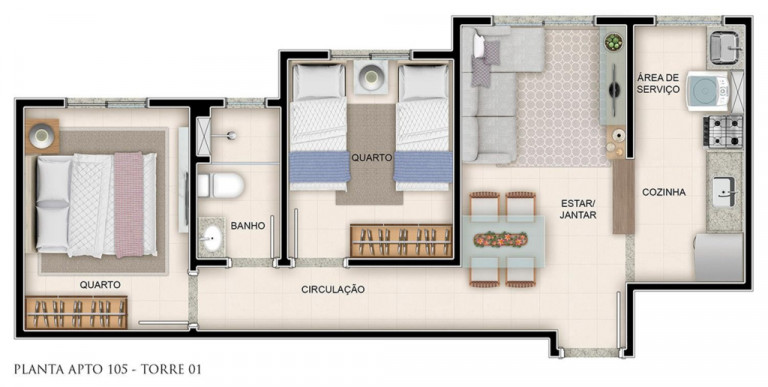 Imagem Apartamento com 2 Quartos à Venda, 43 m² em Pirituba - São Paulo Imagem Apartamento com 2 Quartos à Venda, 43 m² em Pirituba - São Paulo