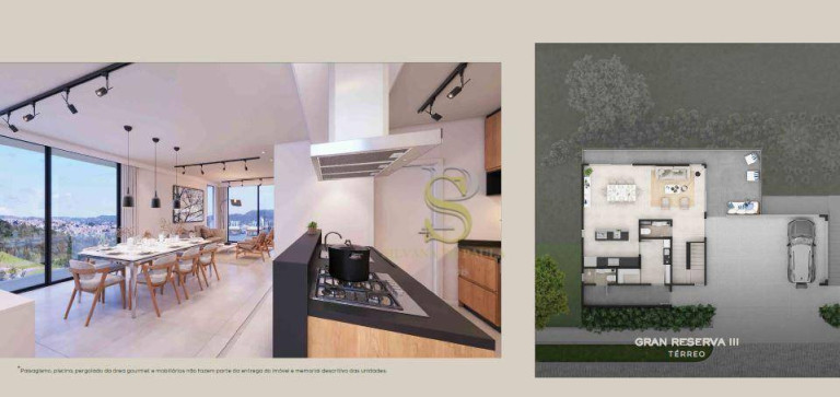 Imagem Casa com 3 Quartos à Venda, 195 m² em Residencial La Reserva Ii - Atibaia Imagem Casa com 3 Quartos à Venda, 195 m² em Residencial La Reserva Ii - Atibaia