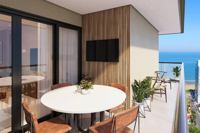 Imagem Apartamento com 2 Quartos à Venda, 74 m² em Forte - Praia Grande