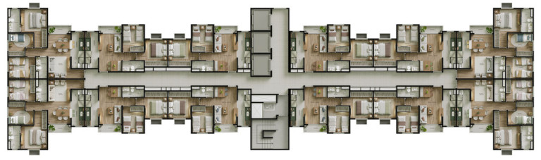 Imagem Apartamento com 2 Quartos à Venda, 43 m² em Goiânia 2 - Goiânia Imagem Apartamento com 2 Quartos à Venda, 43 m² em Goiânia 2 - Goiânia