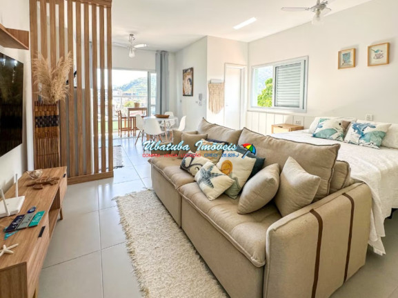 Imagem Apartamento com 1 Quarto à Venda, 42 m² em Perequê Açu - Ubatuba
