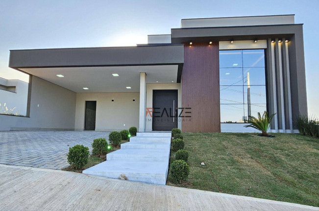 Casa com 3 Quartos à Venda, 194 m² em Condomínio Residencial Milano - Indaiatuba