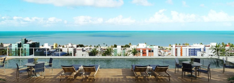 Imagem Apartamento com 2 Quartos à Venda, 60 m² em Cabo Branco - João Pessoa
