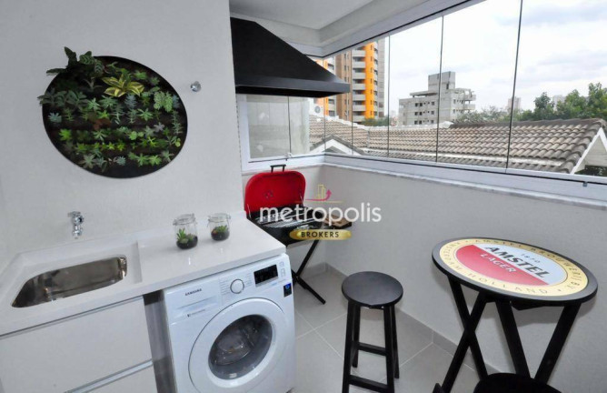 Imagem Apartamento com 2 Quartos à Venda, 53 m² em Jardim - Santo André
