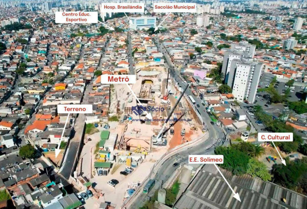 Terreno à Venda, 240 m² em Vila Serralheiro - São Paulo