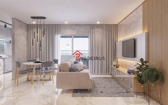 Apartamento com 2 Quartos à Venda, 72 m² em Mirim - Praia Grande