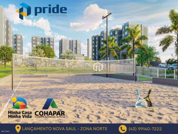 Apartamento com 2 Quartos à Venda, 35 m² em Jardim Maria Celina - Londrina