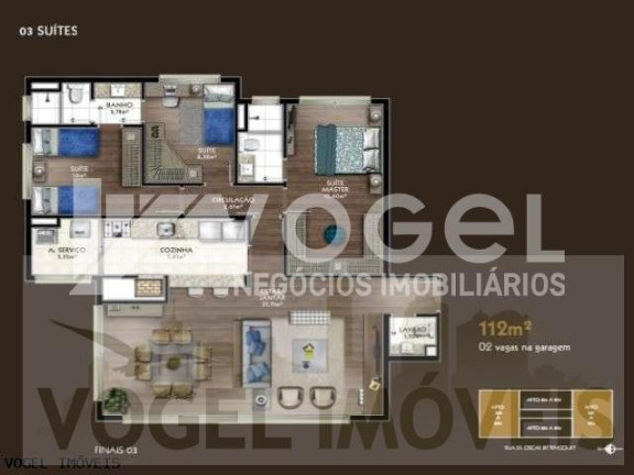 Imagem Apartamento com 2 Quartos à Venda, em Menino Deus - Porto Alegre Imagem Apartamento com 2 Quartos à Venda, em Menino Deus - Porto Alegre