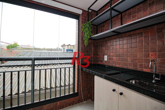 Imagem Apartamento com 1 Quarto à Venda, 41 m² em Aparecida - Santos