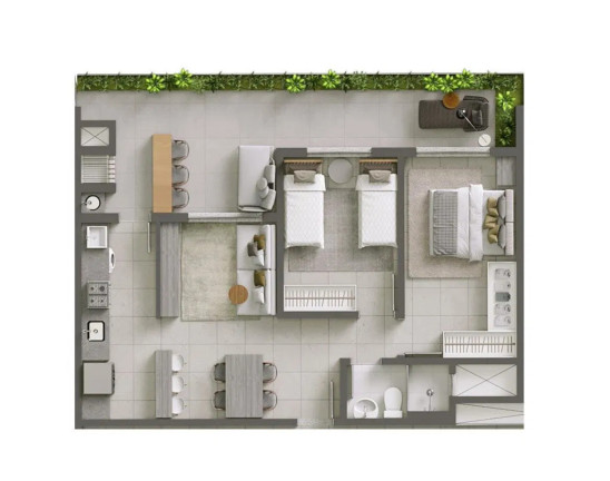 Imagem Apartamento com 2 Quartos à Venda, 79 m² em São Vicente - Itajaí