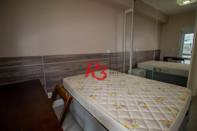 Imagem Apartamento com 1 Quarto à Venda, 57 m² em Gonzaga - Santos